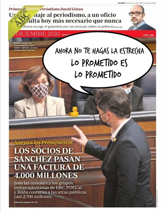 La banda del Sánchez y el reparto del botín. Por Linda Galmor 