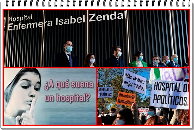 La izquierda mentía con que los madrileños tendrían que ir a los hospitales con la VISA en la boca