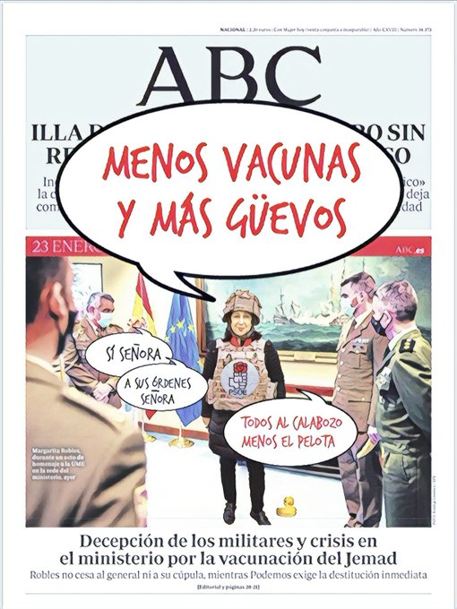  No eres nadie si no estás ya vacunado. Por Linda Galmor
