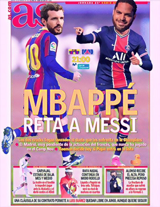 Mbappeé reta a Messi