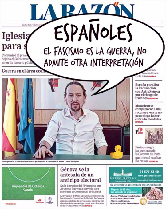 Es un viejuno, del siglo pasado. Por Linda Galmor