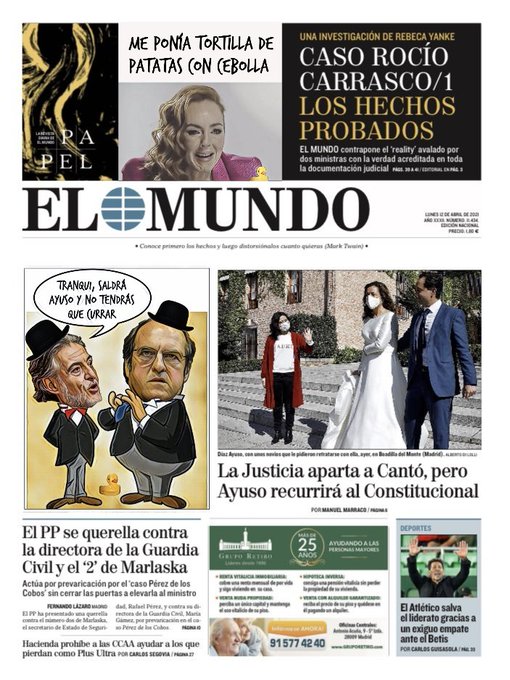 Cuarta ola de la pandemia, con más de 100 muertos diarios y los políticos mamoneando con las vacunas. Por Linda Galmor