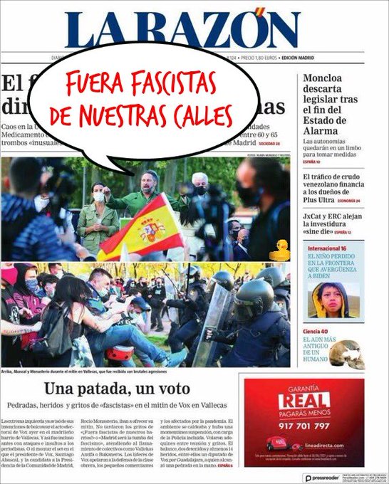 La izquierda no es demócrata, odia a los que no piensan como ellos. Por Linda Galmor