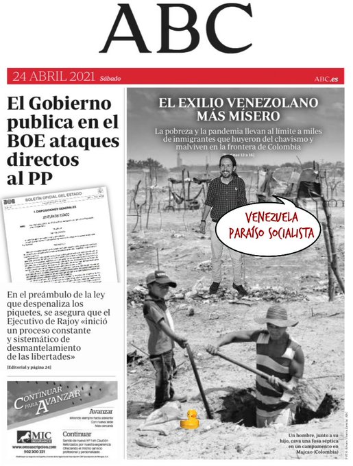  Pablo Manué usa ladrillos y Sánchez el BOE para apedrear fachas. Por Linda Galmor