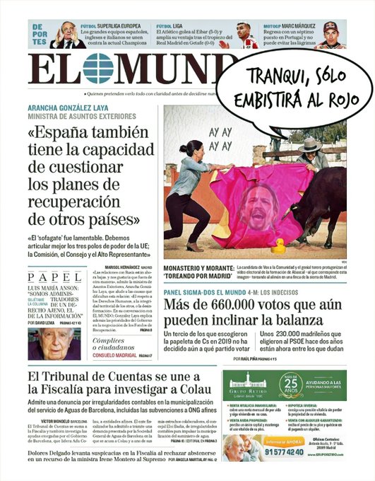 Podemos está cerca de quedarse sin representación en la Asamblea de Madrid. Por Linda Galmor