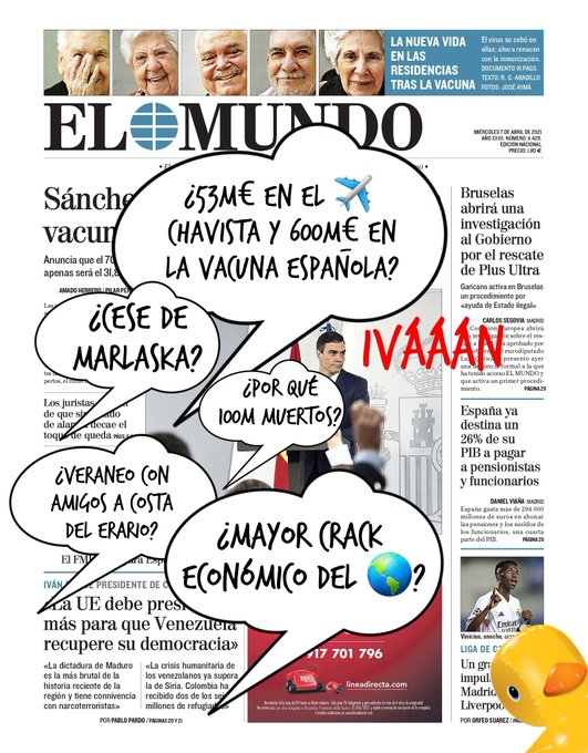 Sánchez, pichichi en maldad. Por Linda Galmor