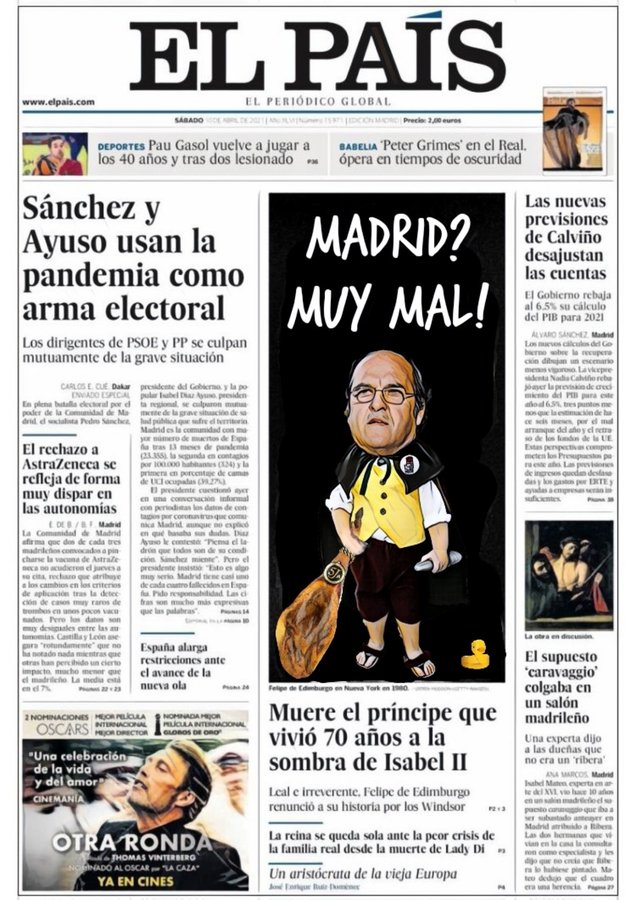 Gabilondo das grimilla por prestarte a los juegos de Su Sanchidad. 