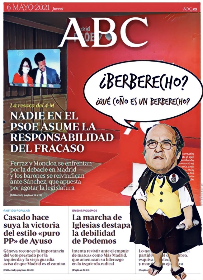 La Poyatos de Cabra dice que los socialistas no hablan de cañas y berberechos, sino de programas. Por Linda Galmor