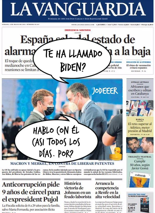  Sánchez es ninguneado por el tabernario pueblo de Madrid. Por Linda Galmor