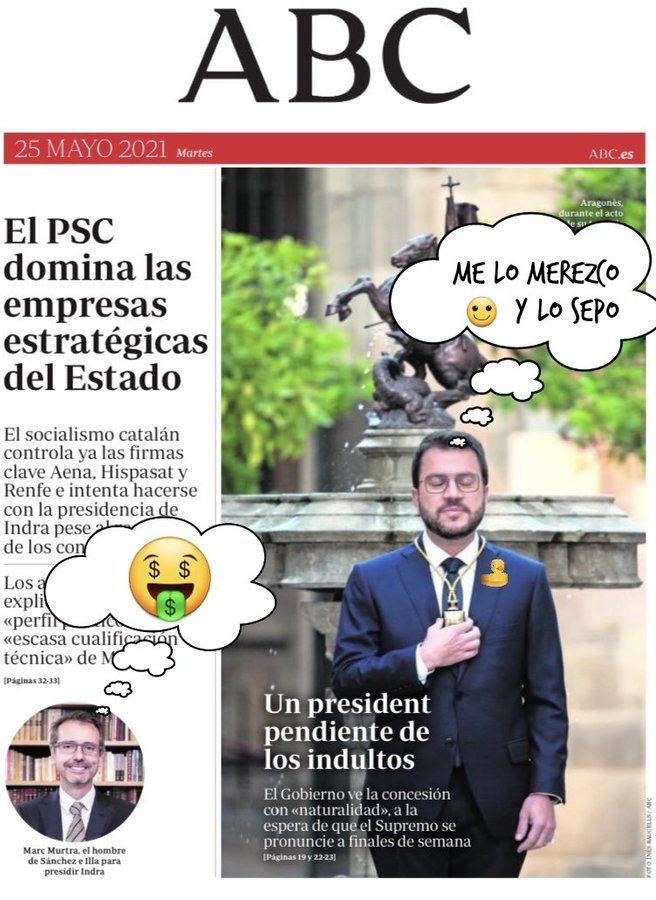 El Pera se muda a palacio. Por Linda Galmor