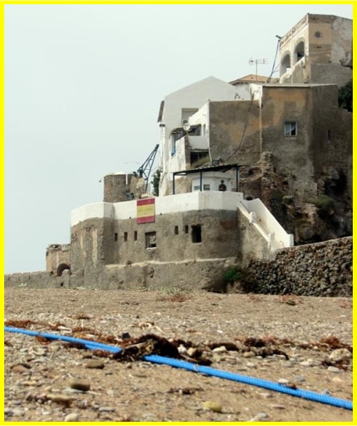 Actual frontera con Marruecos