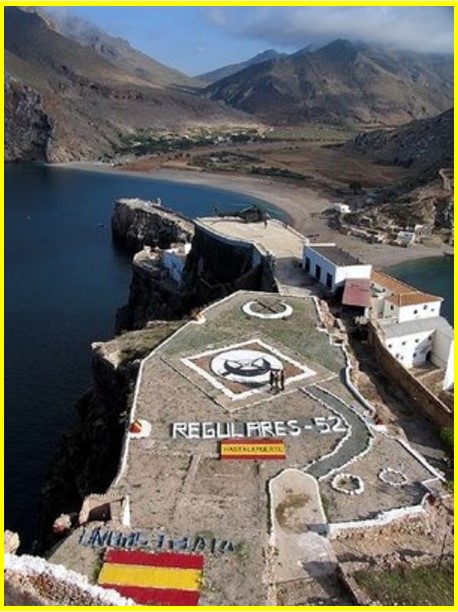 istmo que en la actualidad es frontera con Marruecos
