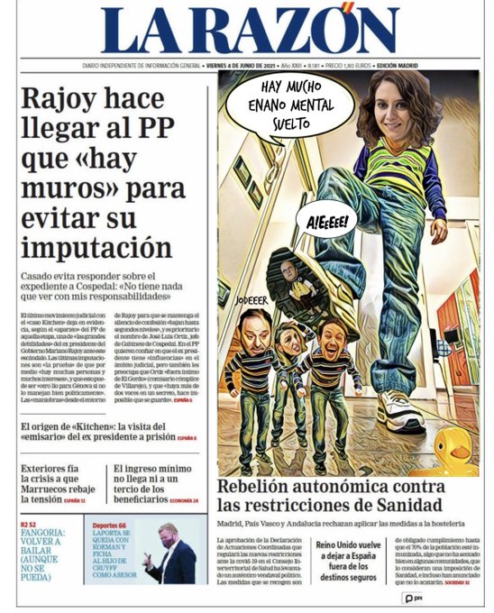 Nuevo intento de la izquierda para putear al madrileño. Por Linda Galmor