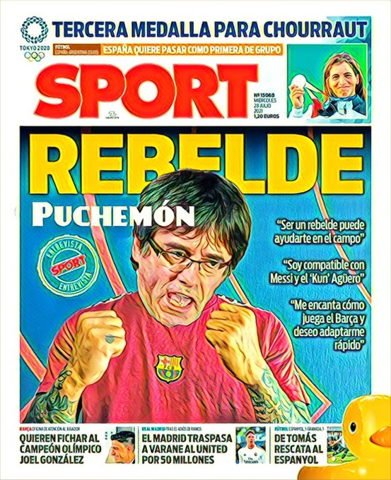 Puchemón está triste. Por Linda Galmor