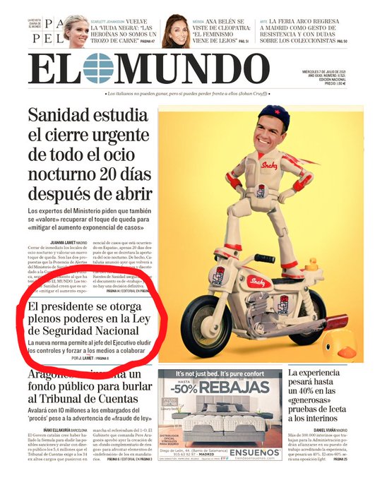 Sánchez apesta a dictadura. Sus aires estalinistas lo delatan. Por Linda Galmor